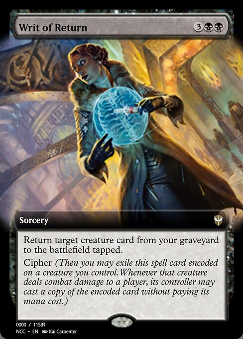 Writ of Return