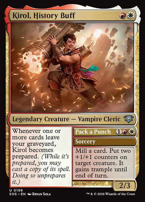 Kirol, History Buff // Pack a Punch