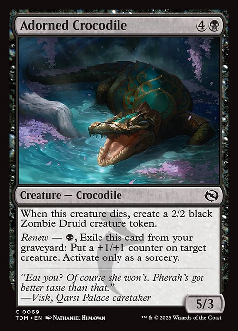 Adorned Crocodile