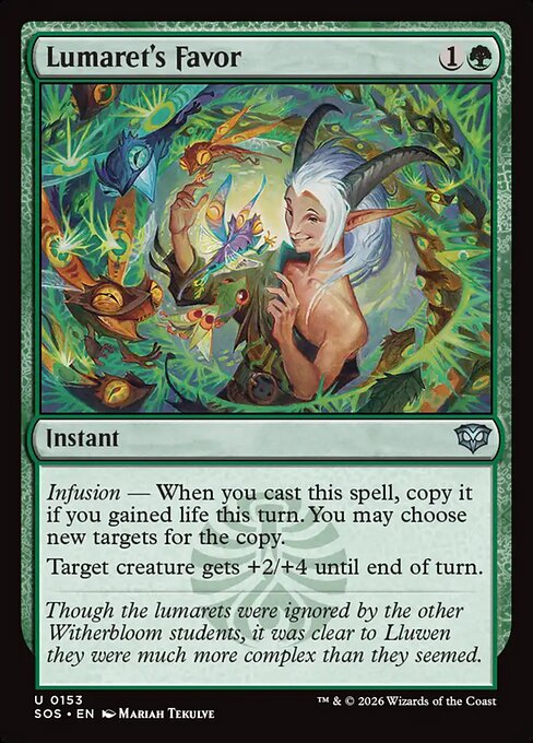 Lumaret's Favor